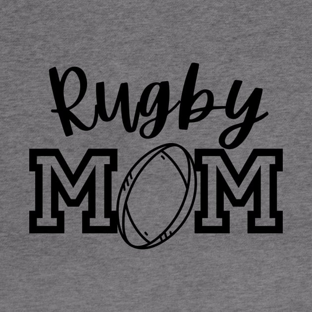 Rugby Mom Fun by Lottz_Design 